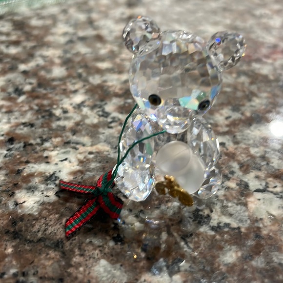 🐻 Swarovski Crystal Kris Bear with Honey Pot #213068🐻 - Picture 2 of 6